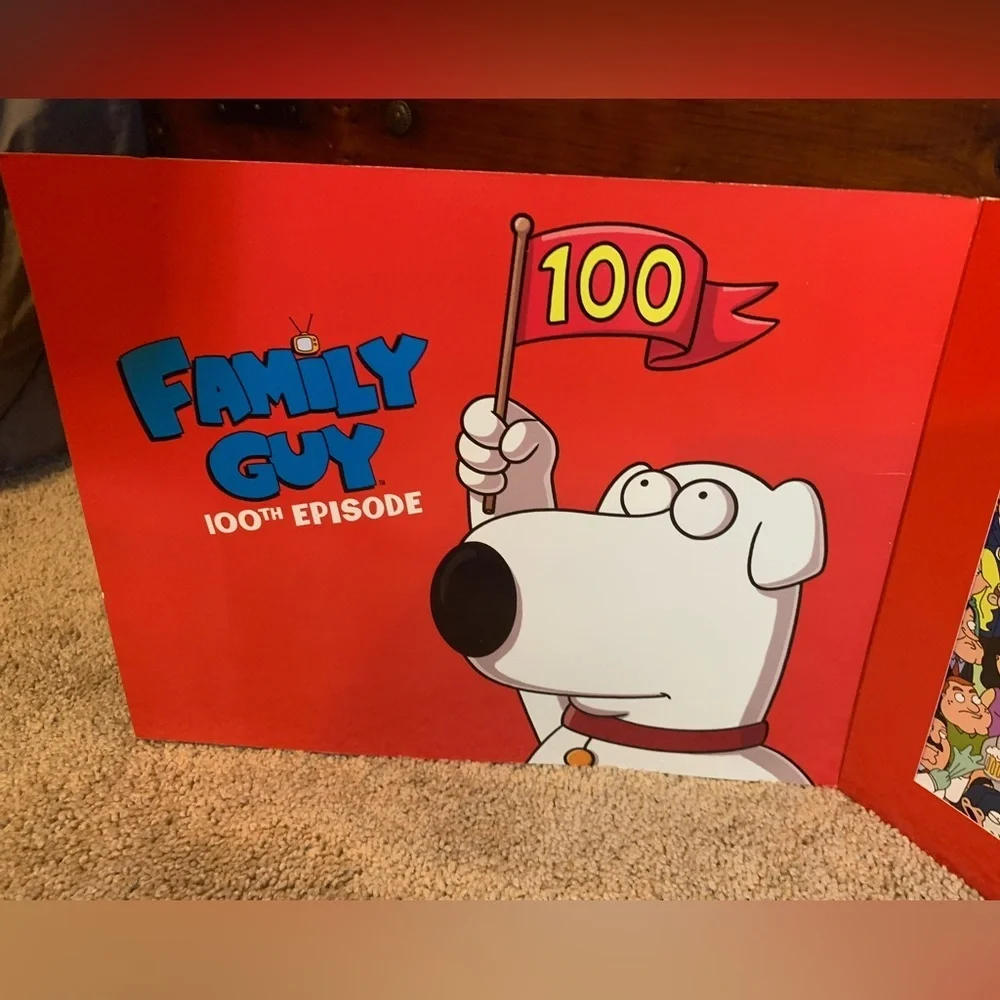 Family Guy 100th episode collectable lithograph Best Buy exclusive limited print